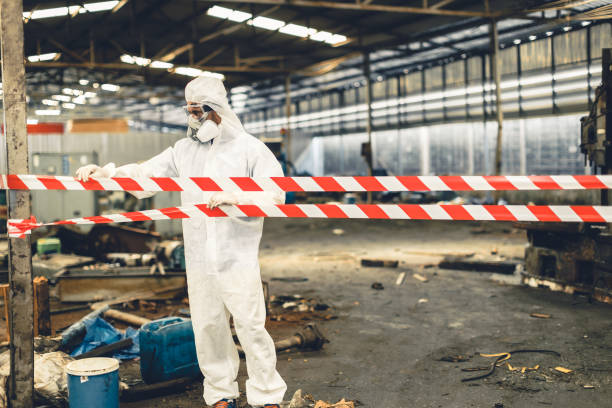 Professional Biohazard technician working in Sharpsville, PA